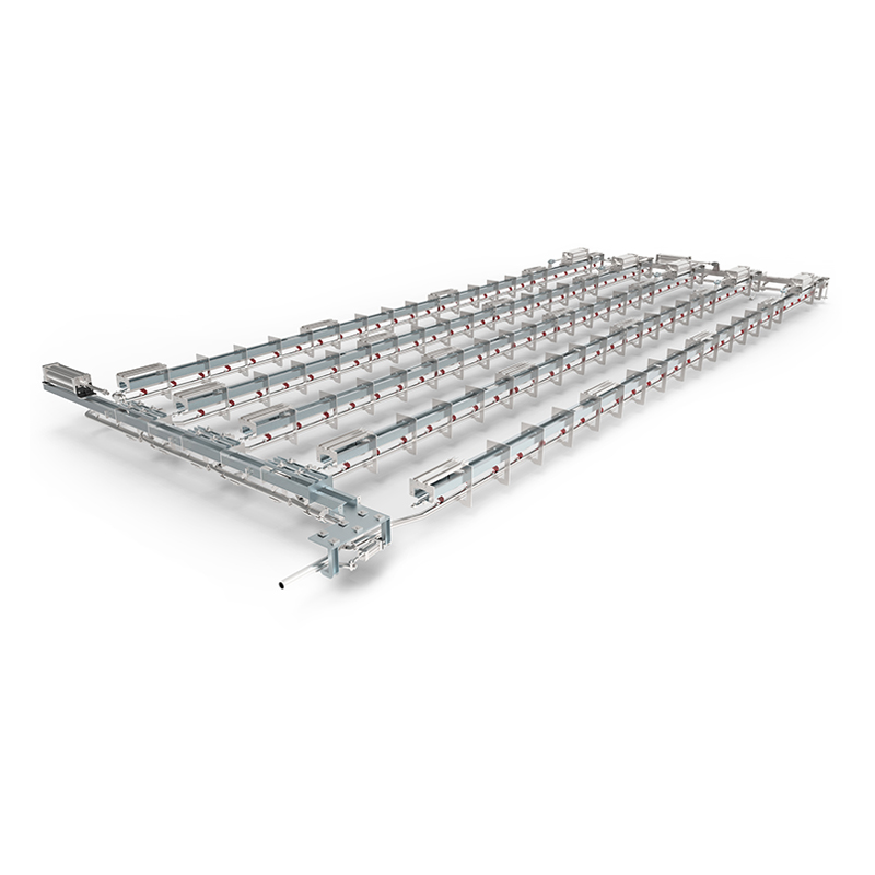 Sistem feroviar pneumatic
